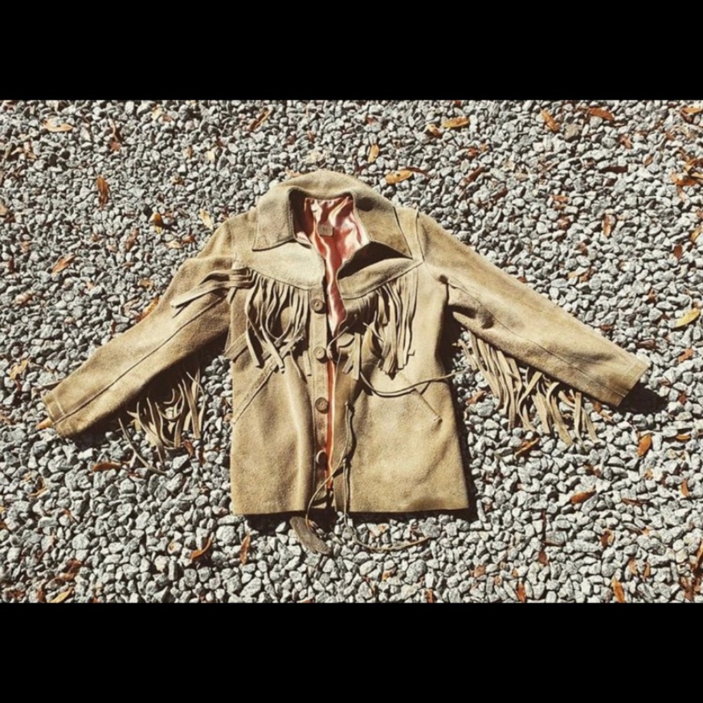 Vintage cowboy (cowgirl) leather jacket